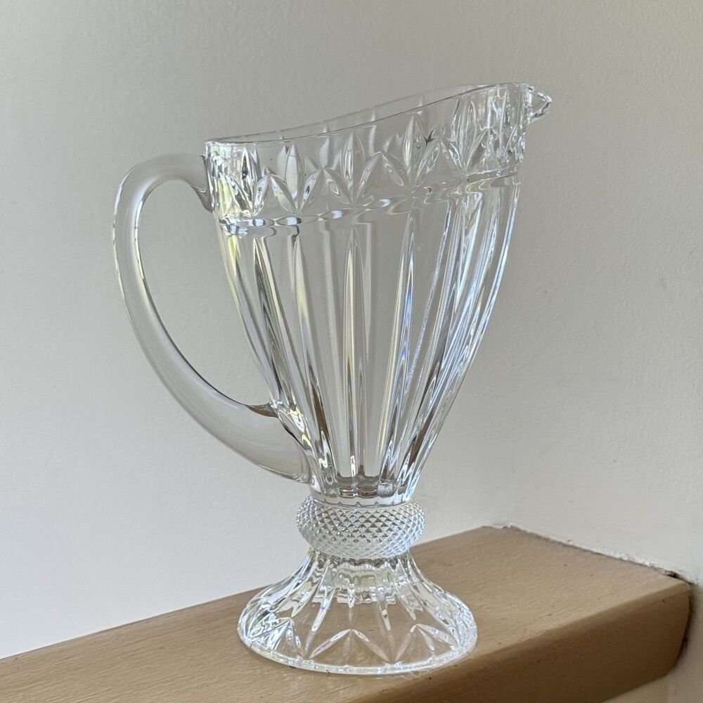 Vintage Godinger Shannon Olympia Crystal Water Pitcher Carafe
